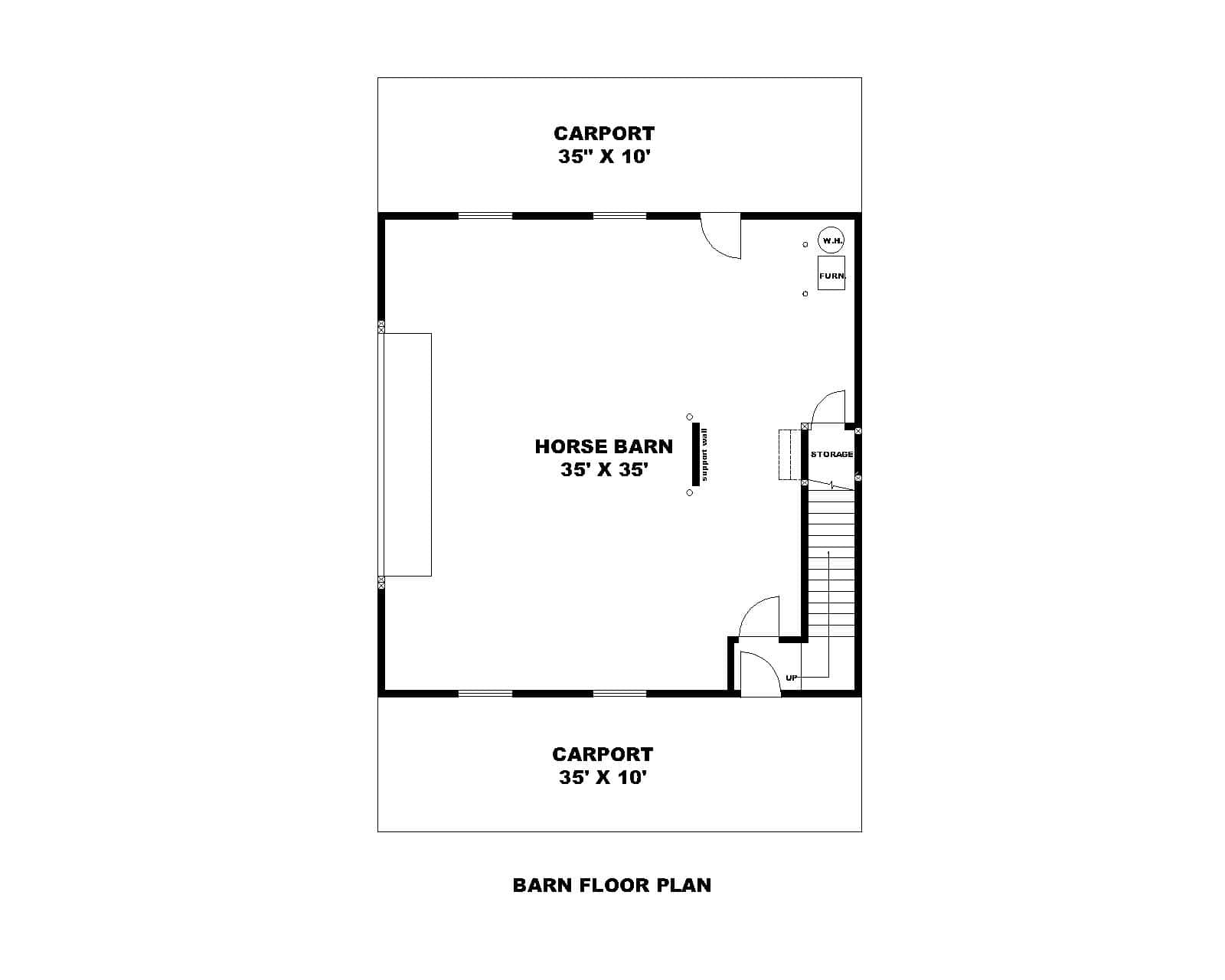 Floor Plan First Story