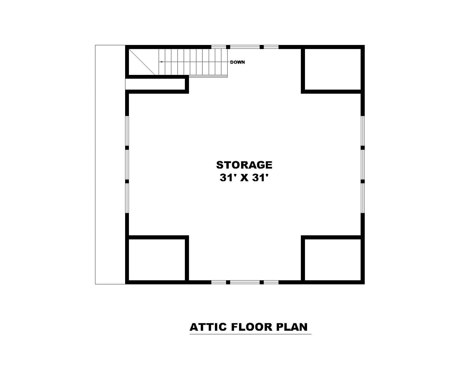 Floor Plan Second Story