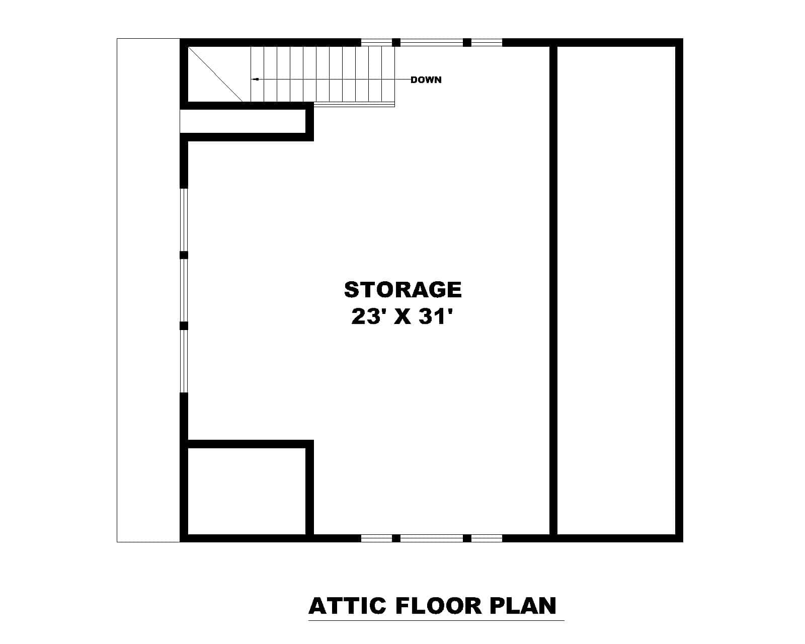 Floor Plan Second Story