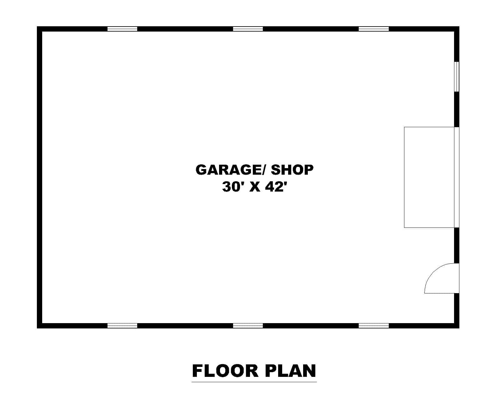 Floor Plan First Story