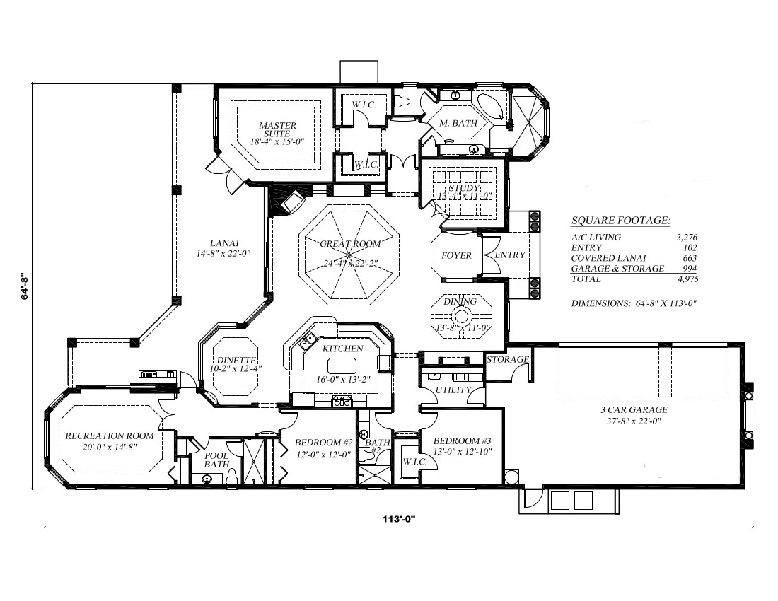 Floor Plan First Story
