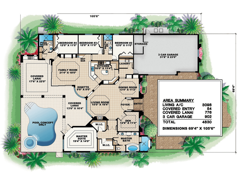 Floor Plan First Story