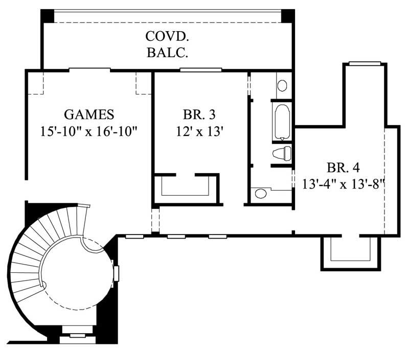 SECOND FLOOR PLAN
