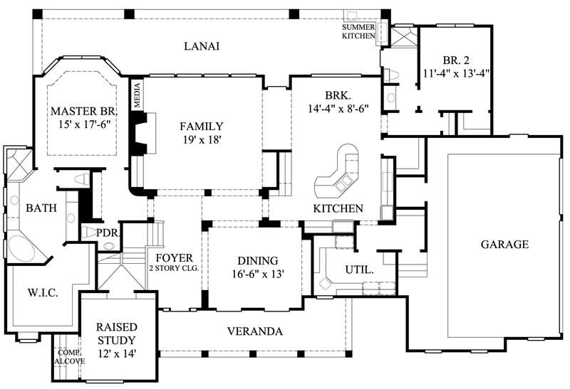 MAIN FLOOR PLAN