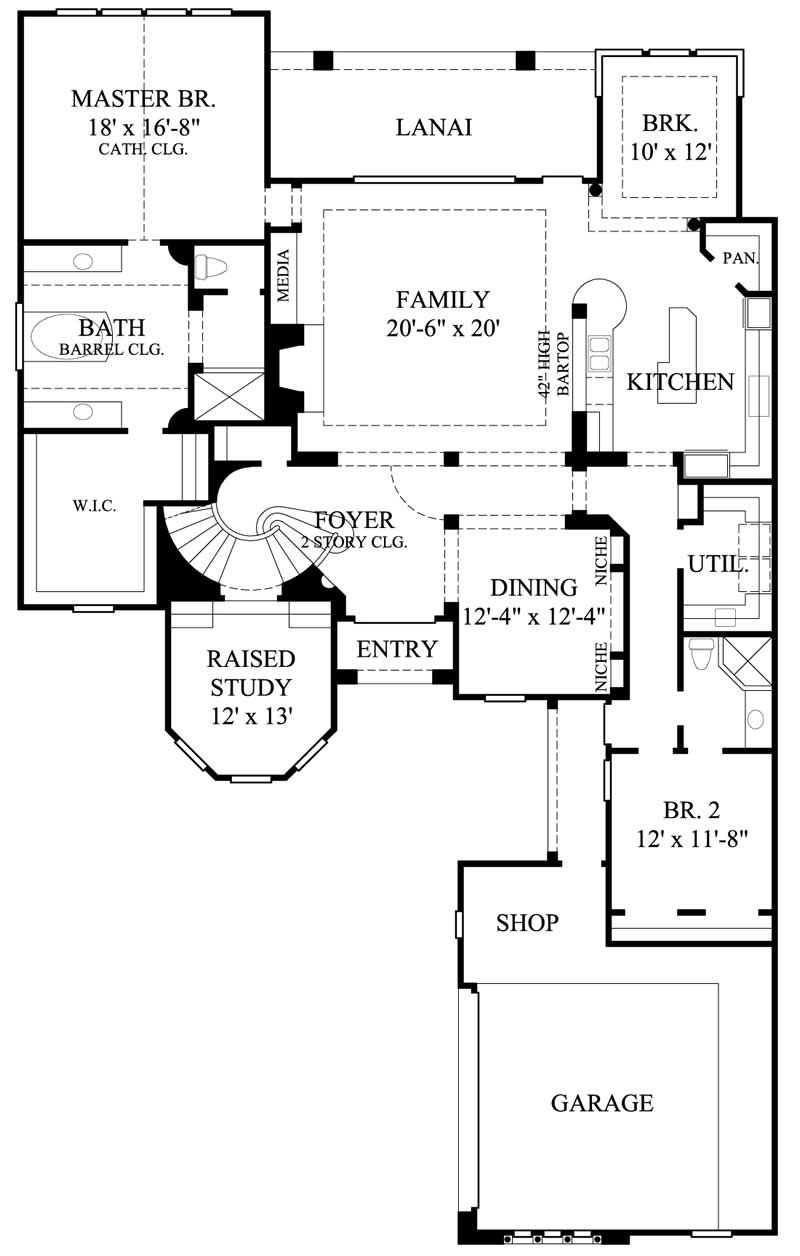 MAIN FLOOR PLAN
