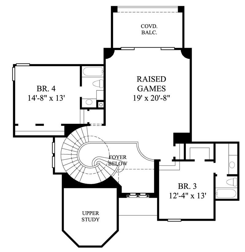 SECOND FLOOR PLAN