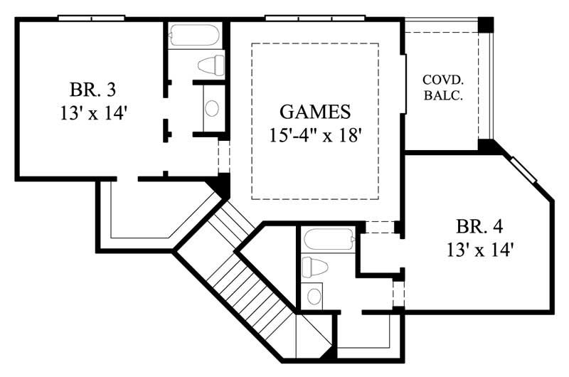SECOND FLOOR PLAN