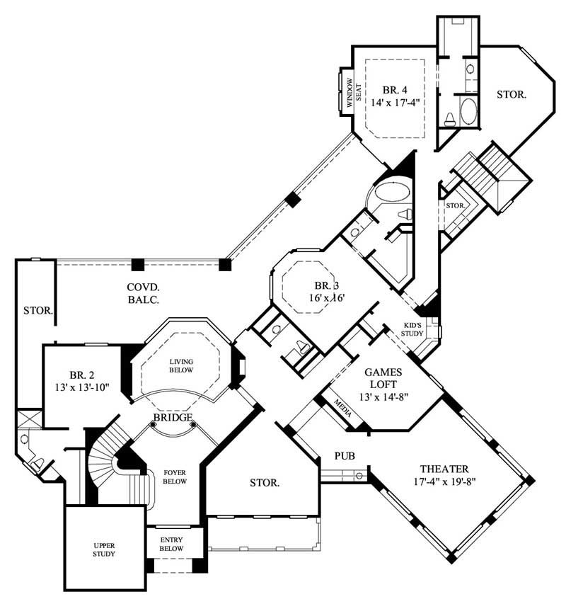 SECOND FLOOR PLAN