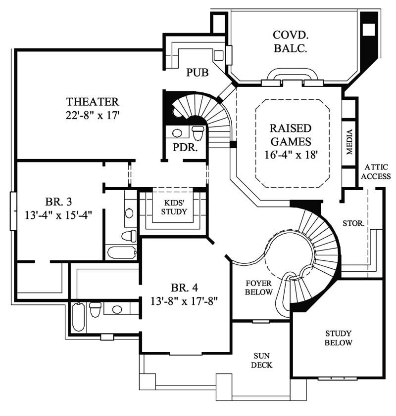 SECOND FLOOR PLAN