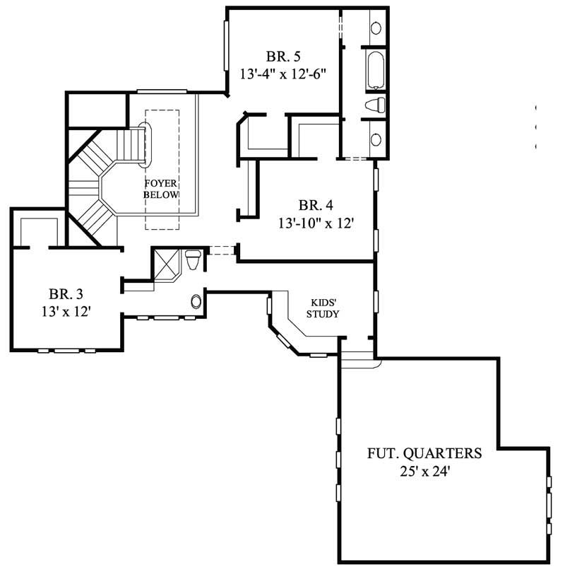 SECOND FLOOR PLAN