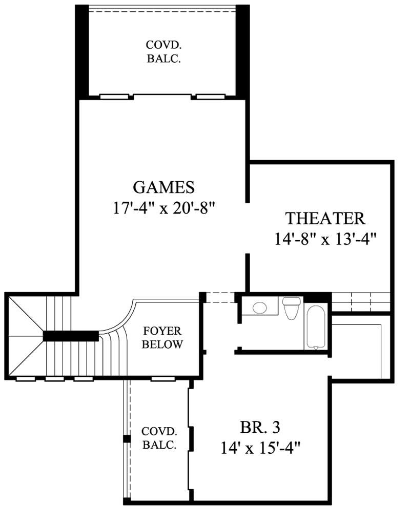 SECOND FLOOR PLAN