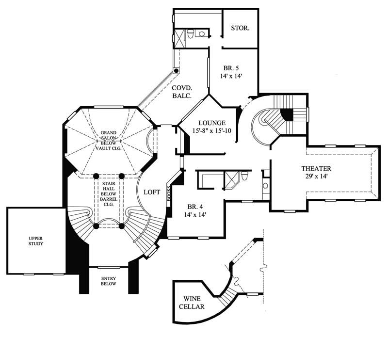 SECOND FLOOR PLAN