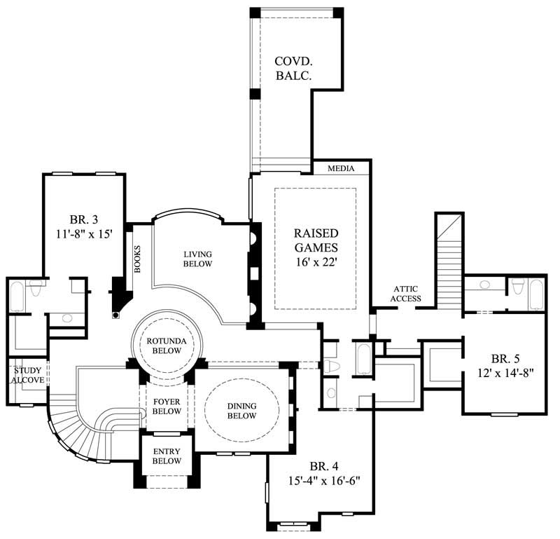 SECOND FLOOR PLAN