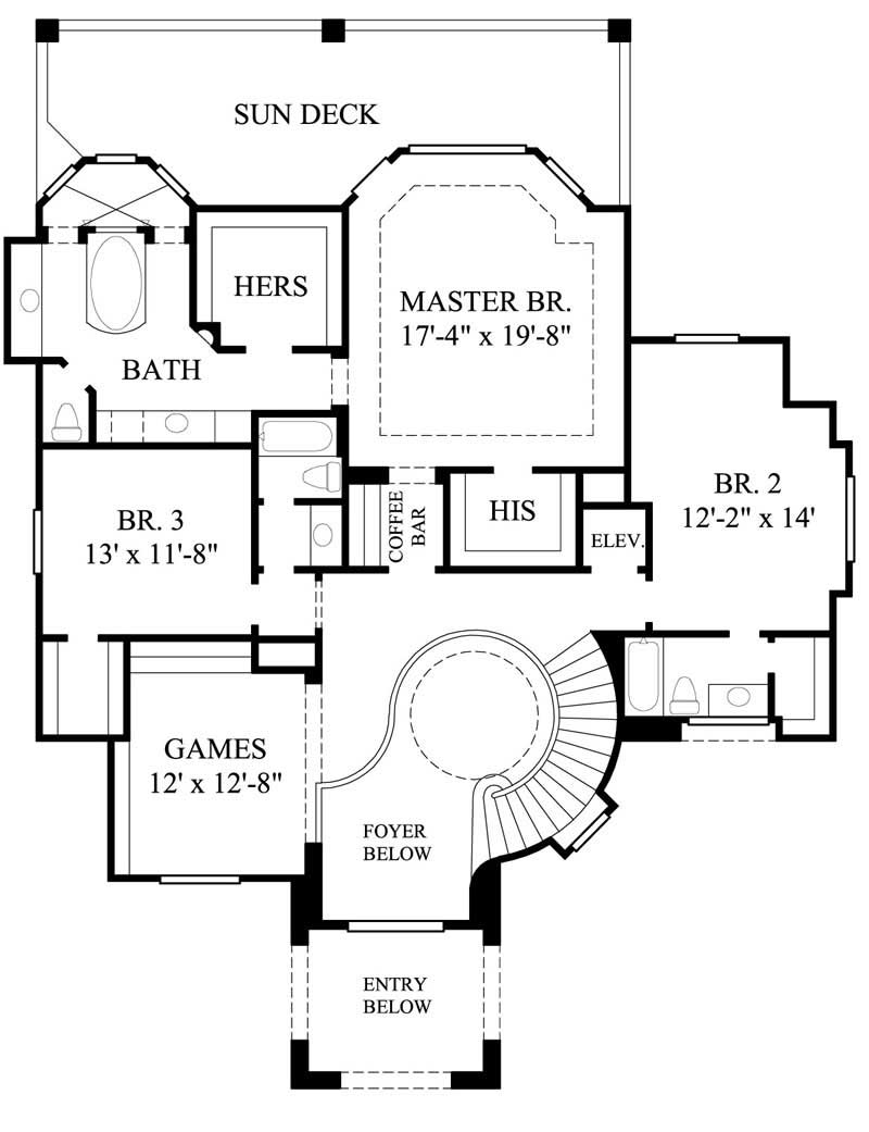 SECOND FLOOR PLAN