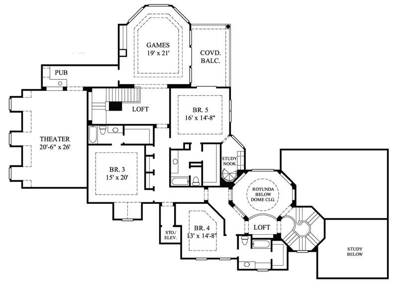 SECOND FLOOR PLAN