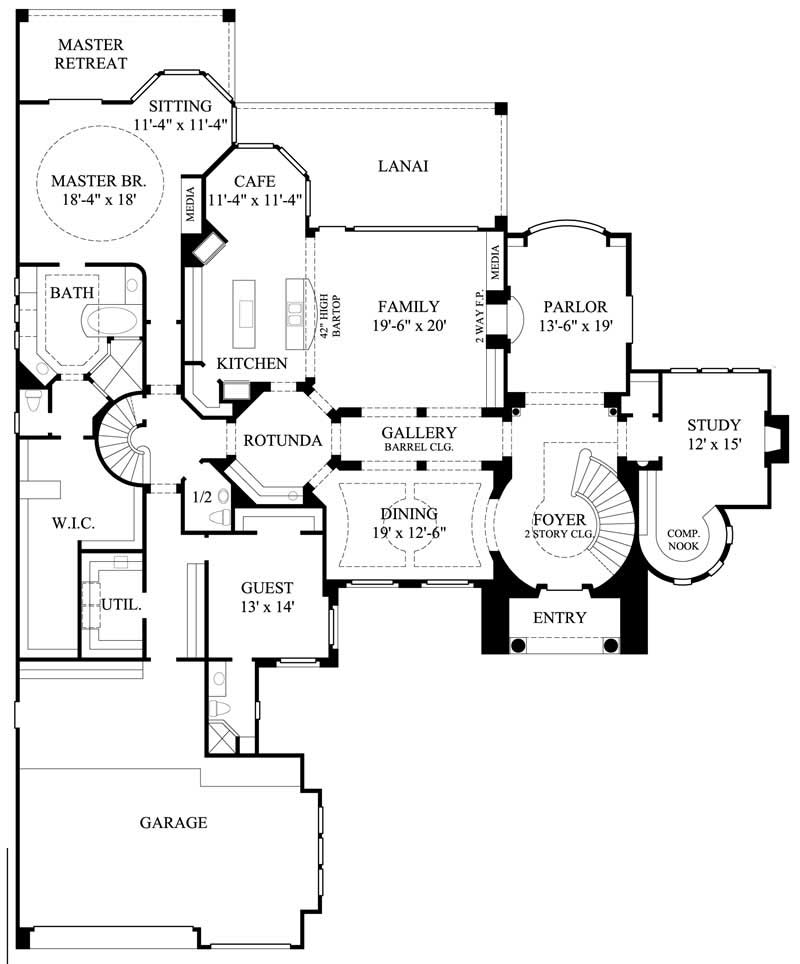 MAIN FLOOR PLAN