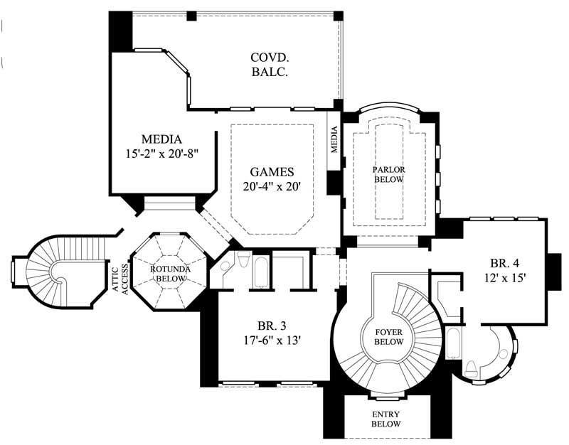 SECOND FLOOR PLAN