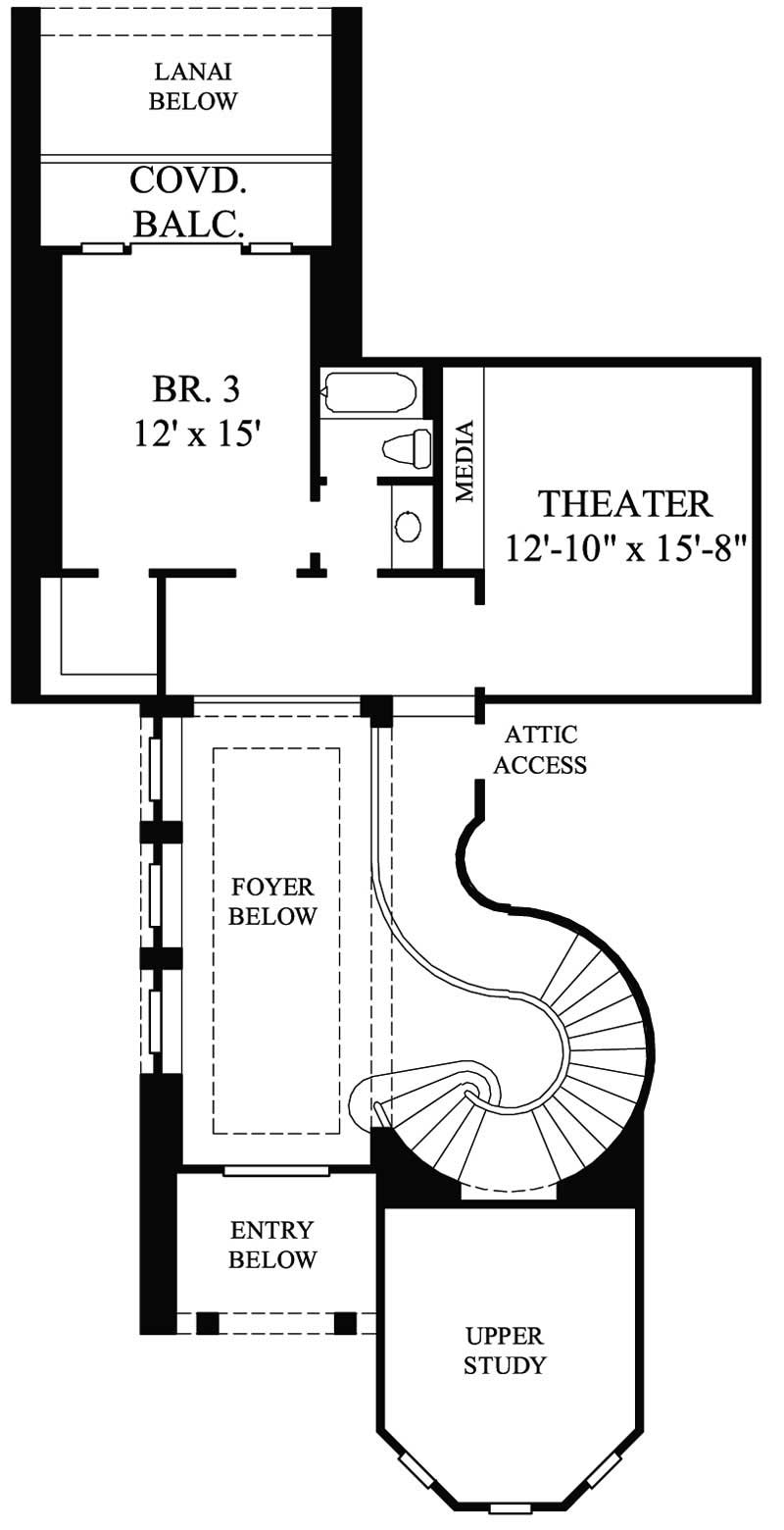 SECOND FLOOR PLAN