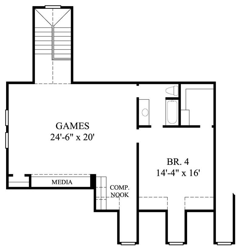 SECOND FLOOR PLAN