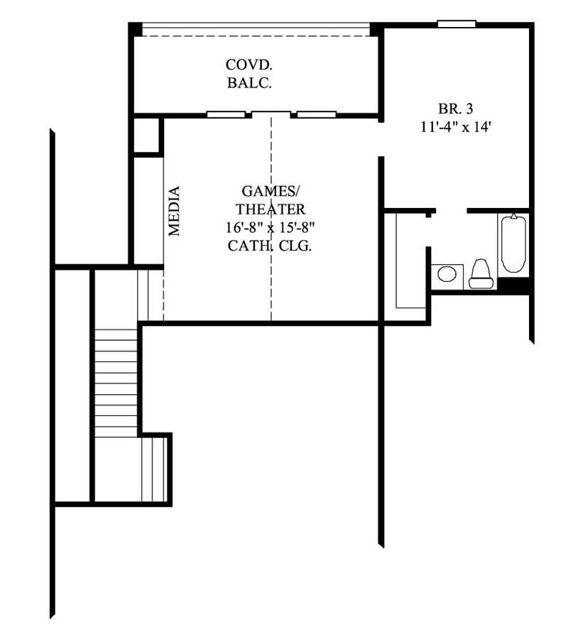 SECOND FLOOR PLAN
