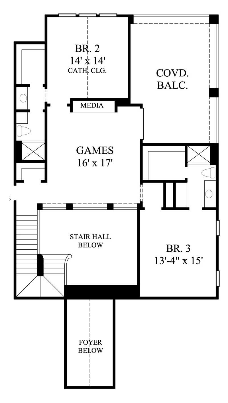 SECOND FLOOR PLAN