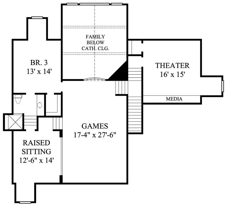 SECOND FLOOR PLAN