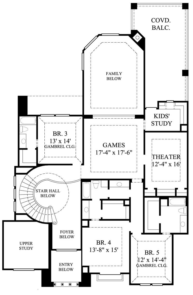 SECOND FLOOR PLAN