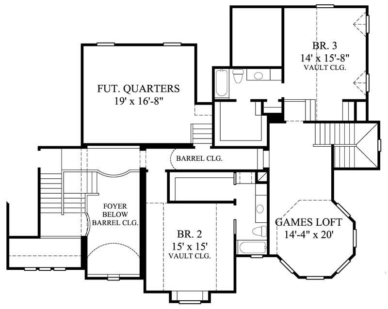 SECOND FLOOR PLAN