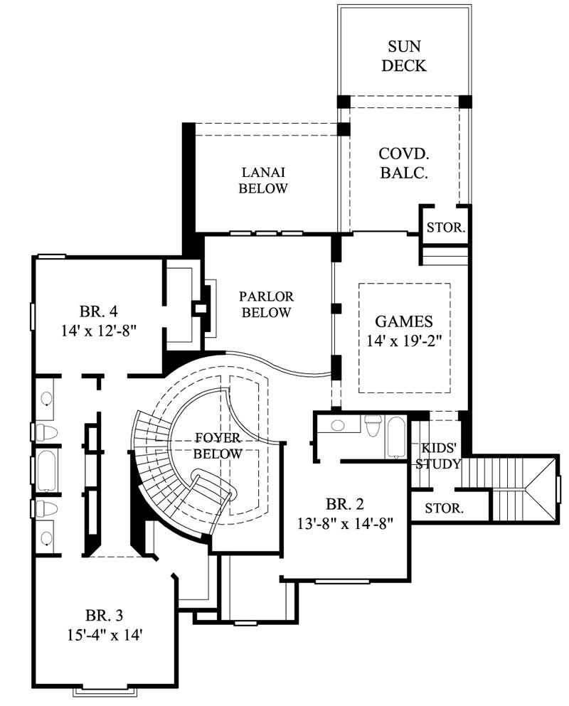 SECOND FLOOR PLAN