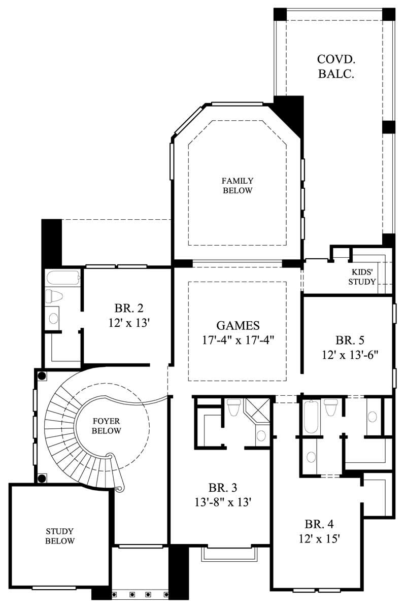 SECOND FLOOR PLAN