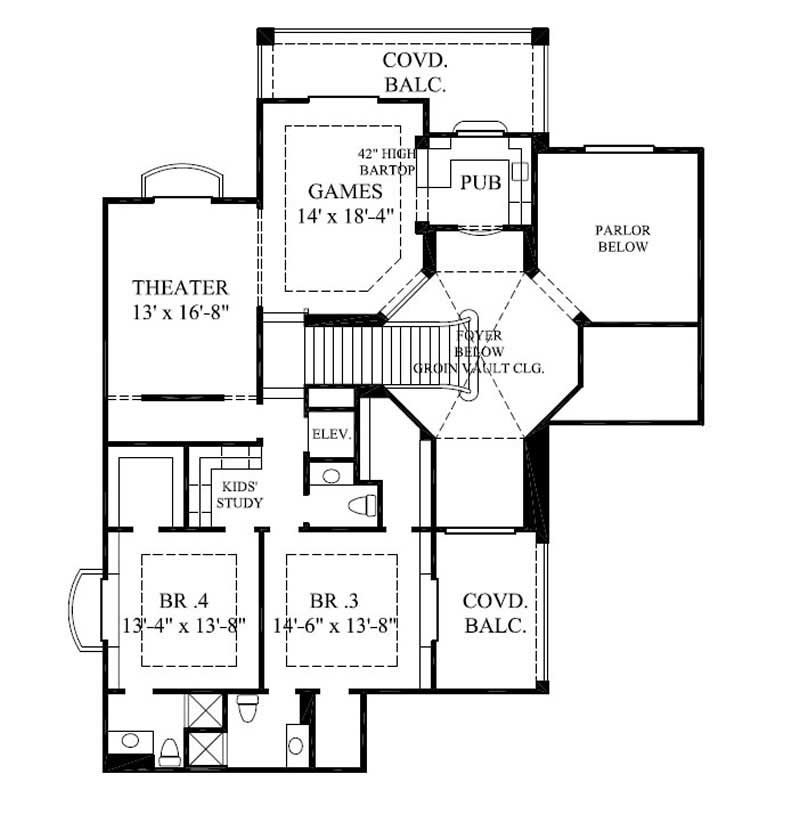 SECOND FLOOR PLAN