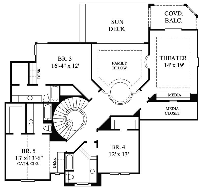 SECOND FLOOR PLAN