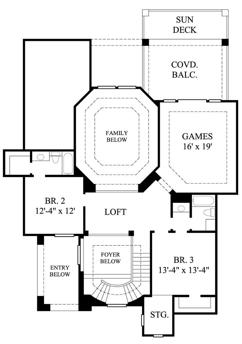 SECOND FLOOR PLAN