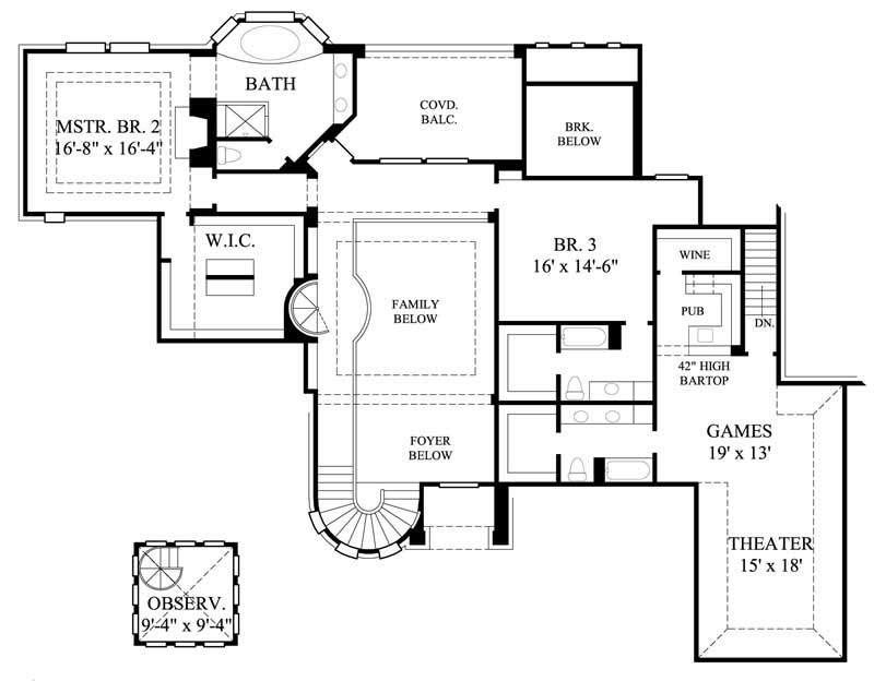 SECOND FLOOR PLAN