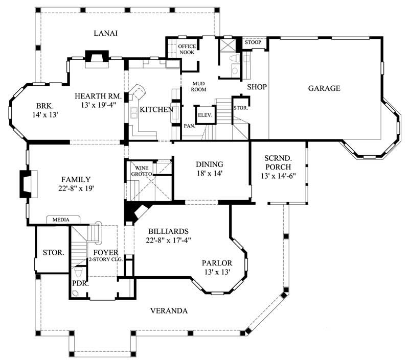 MAIN FLOOR PLAN