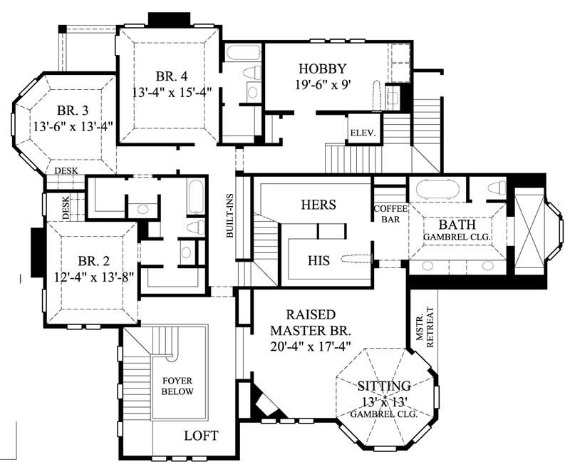 SECOND FLOOR PLAN