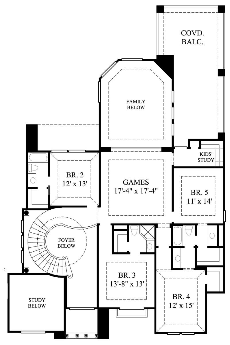 SECOND FLOOR PLAN