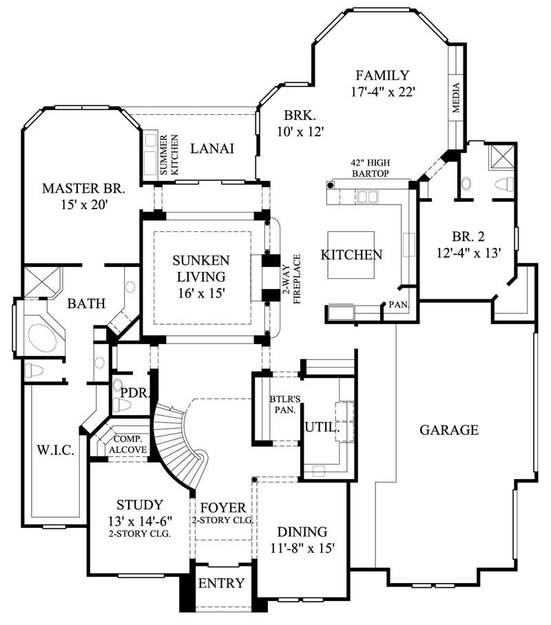 MAIN FLOOR PLAN