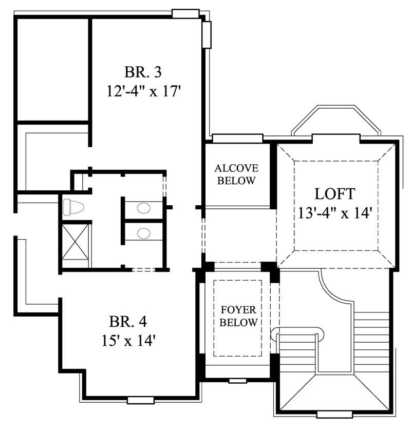 SECOND FLOOR PLAN