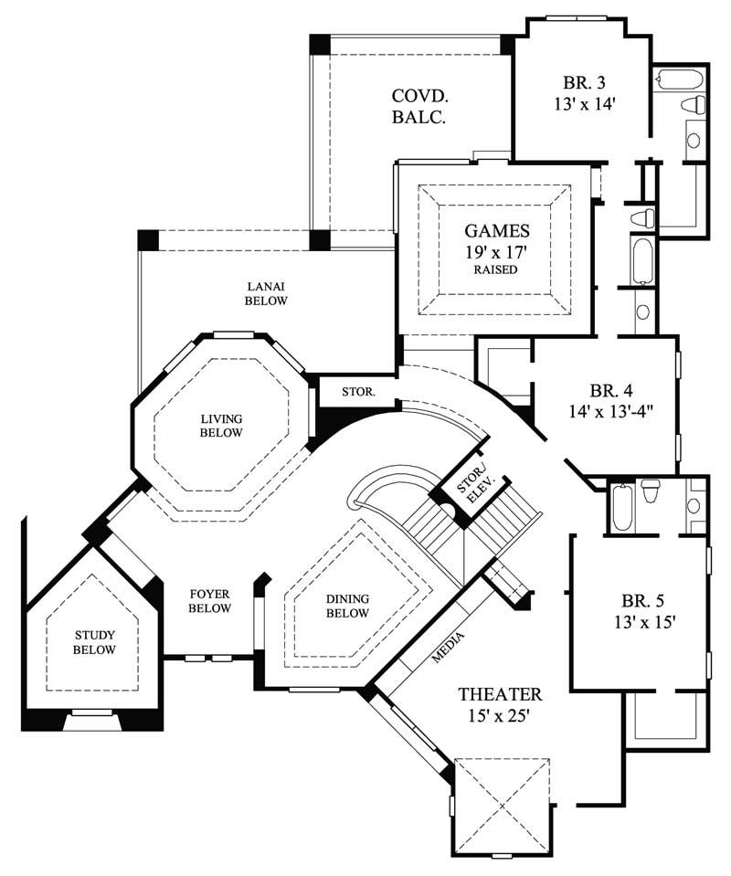 SECOND FLOOR PLAN