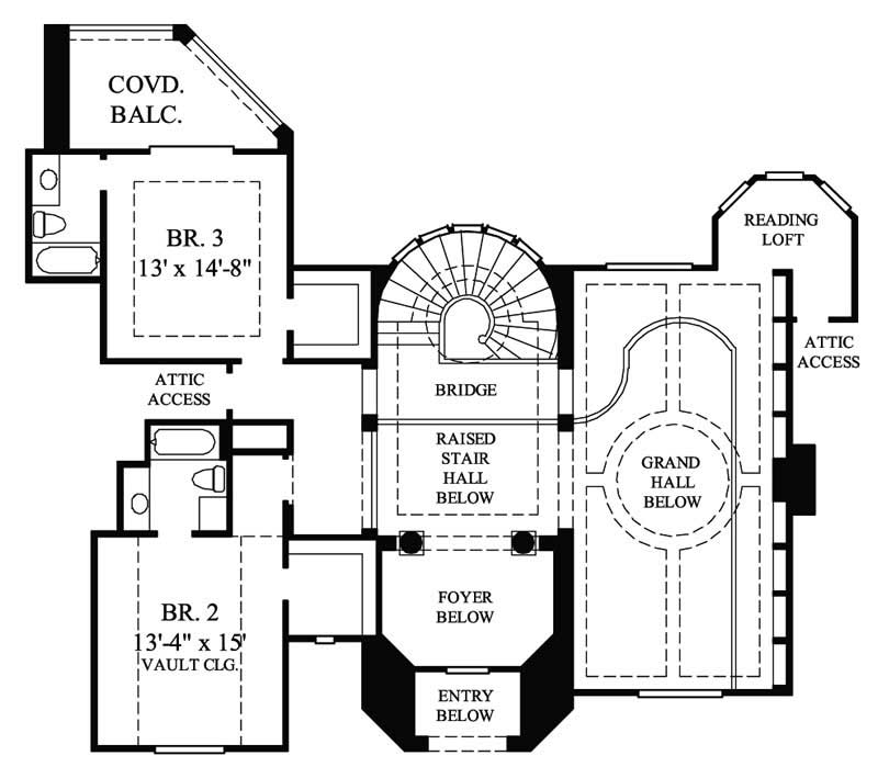 SECOND FLOOR PLAN