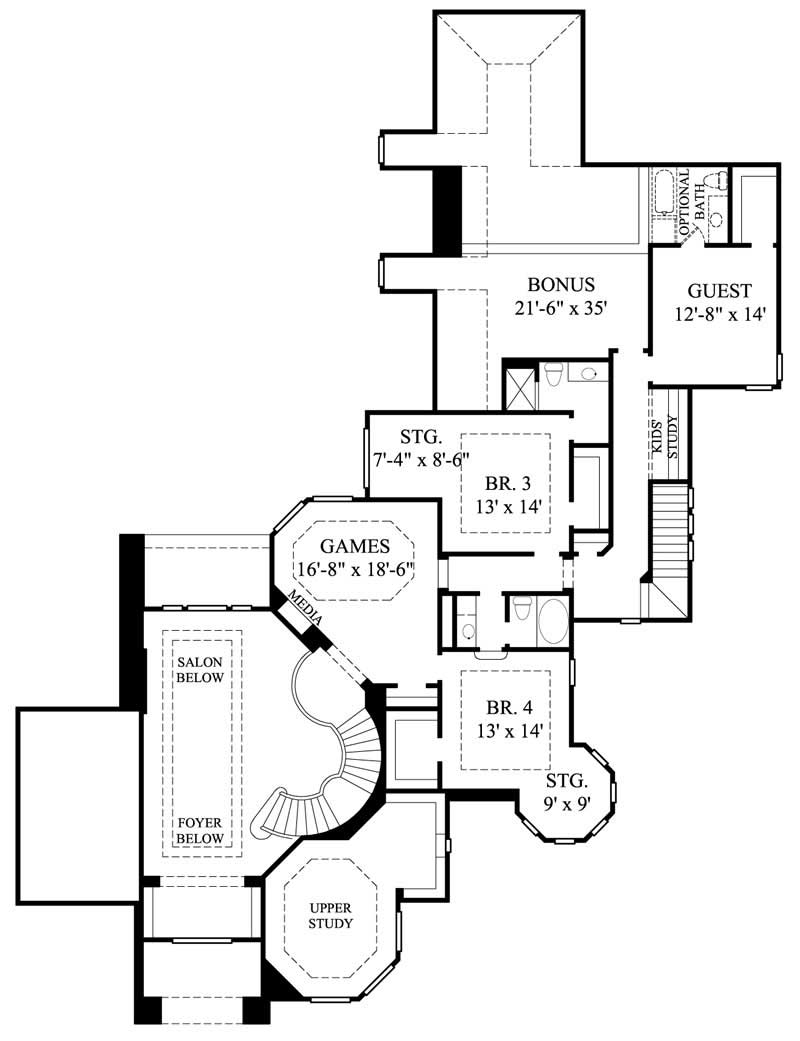 SECOND FLOOR PLAN