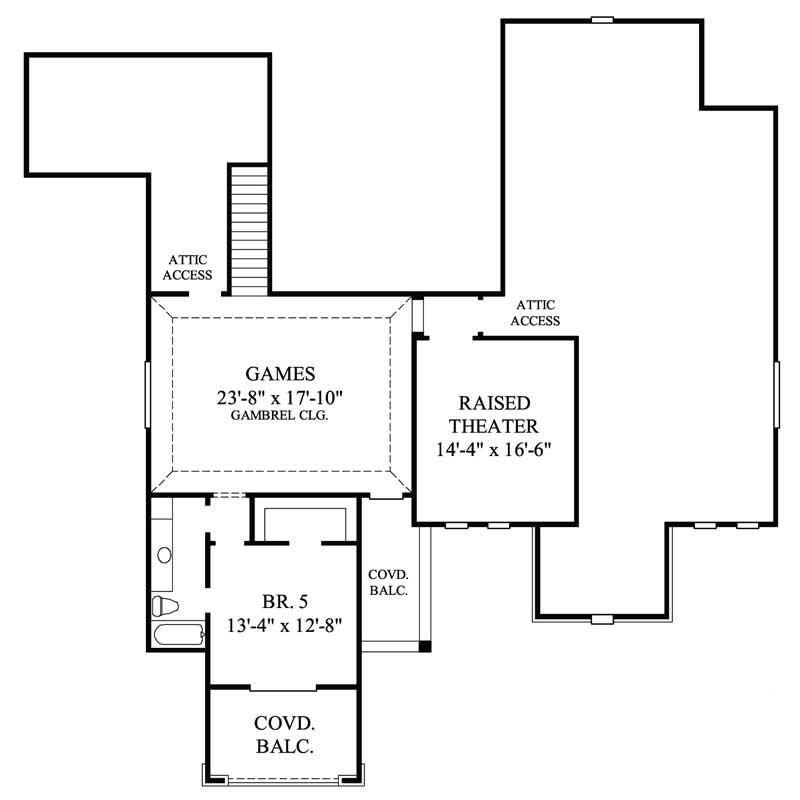 SECOND FLOOR PLAN