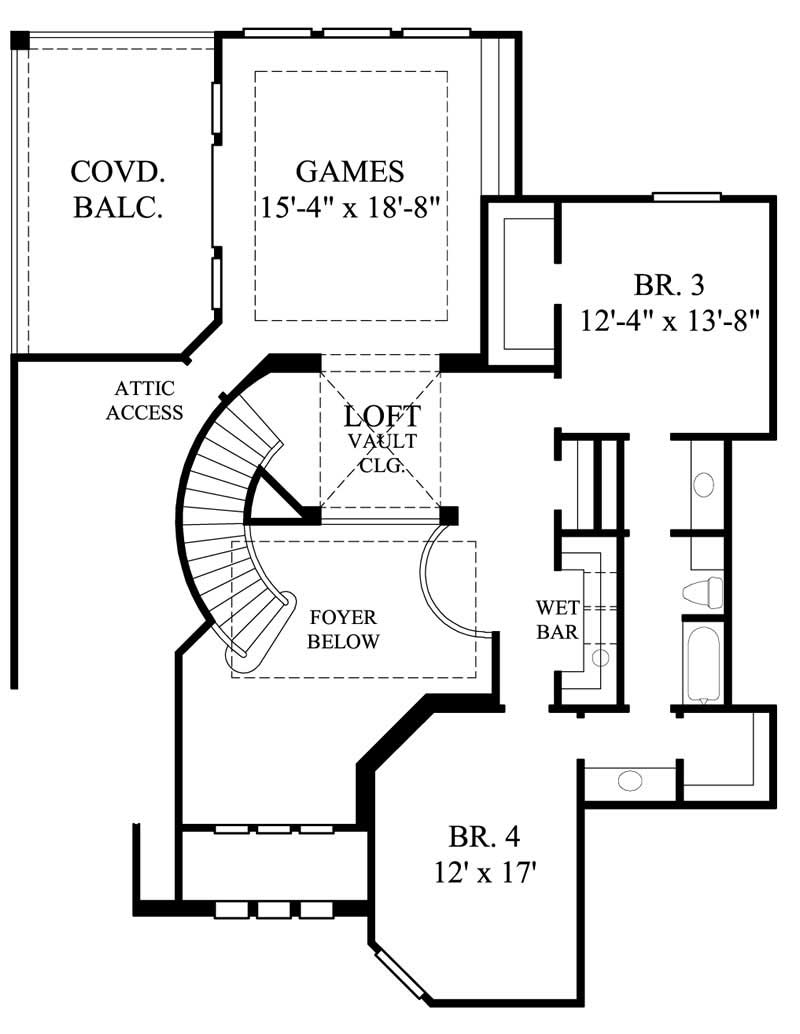 SECOND FLOOR PLAN
