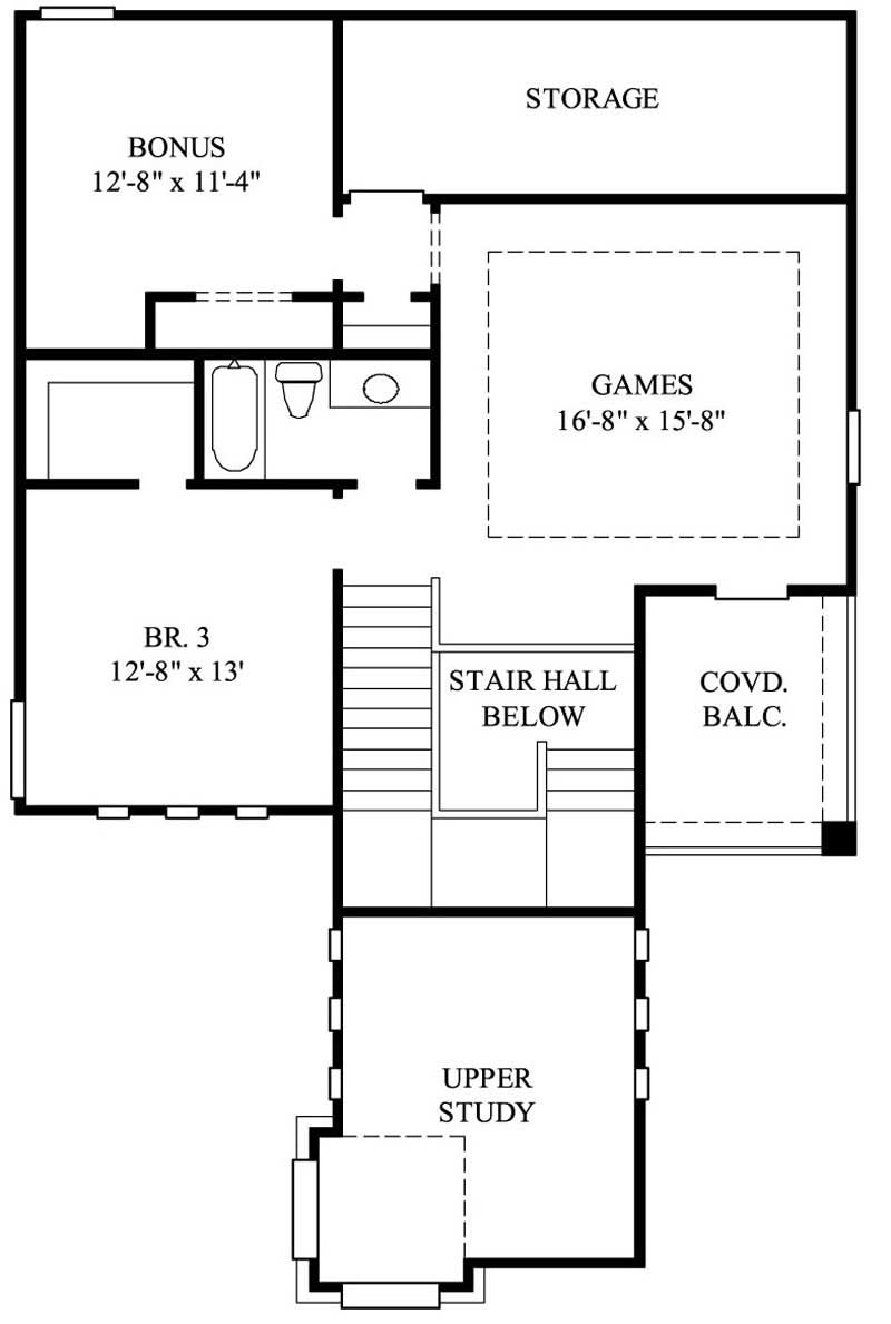 SECOND FLOOR PLAN