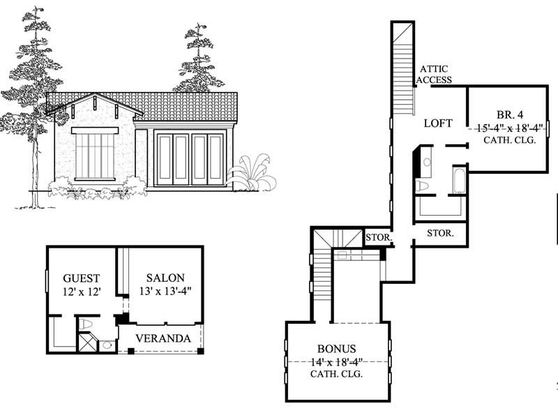 SECOND FLOOR PLAN
