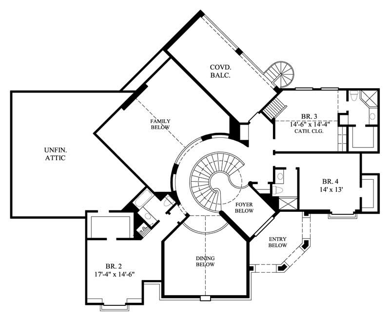 SECOND FLOOR PLAN