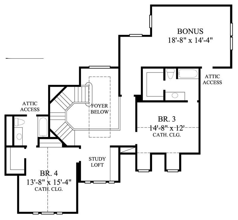SECOND FLOOR PLAN