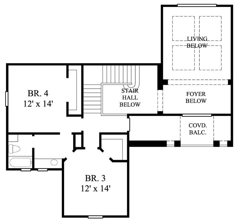SECOND FLOOR PLAN