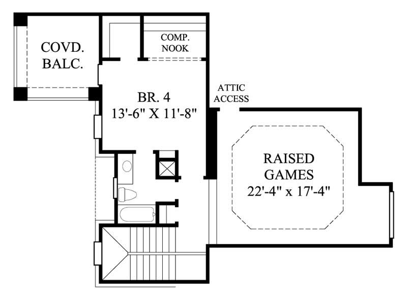SECOND FLOOR PLAN